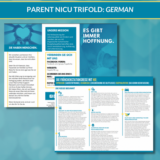 NICU Parent Timeline- German